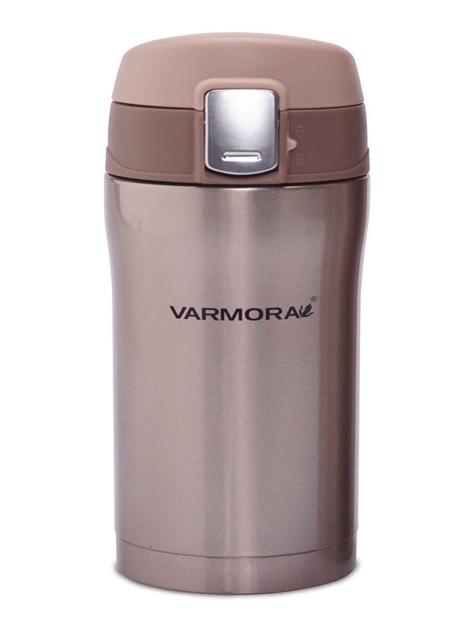 Varmora Valencia Thermosteel Vacuum Stainless Steel Bottle 24 Hours Hot and Cold (350 ml)(Assorted)(Pack of 2) - Image 4